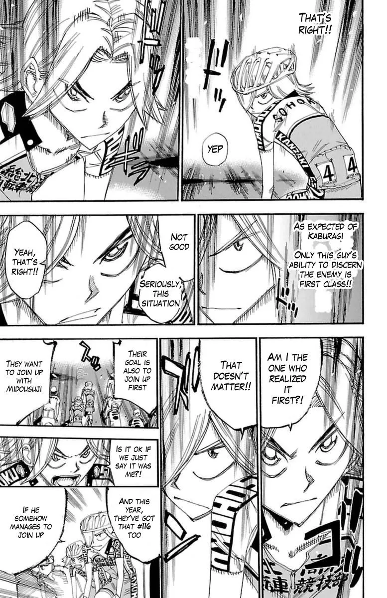 Yowamushi Pedal Zinmanga X Chapter 364 Page 11