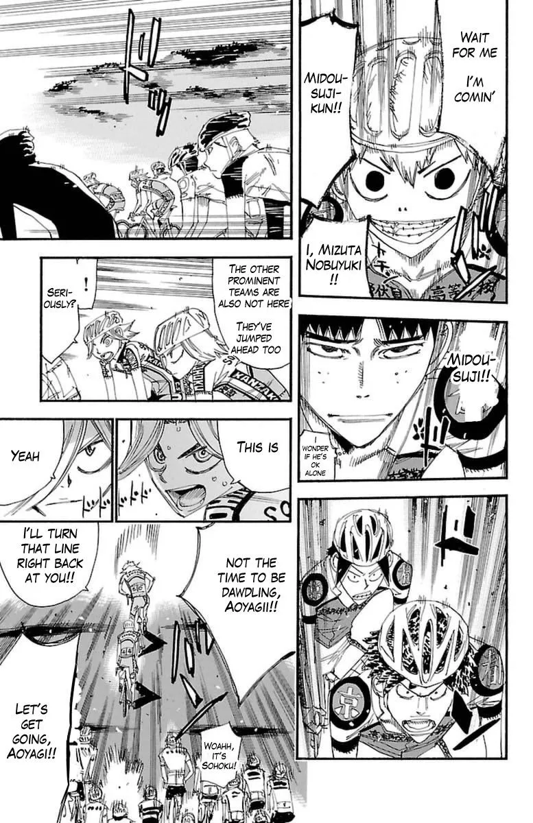 Yowamushi Pedal Zinmanga X Chapter 364 Page 13