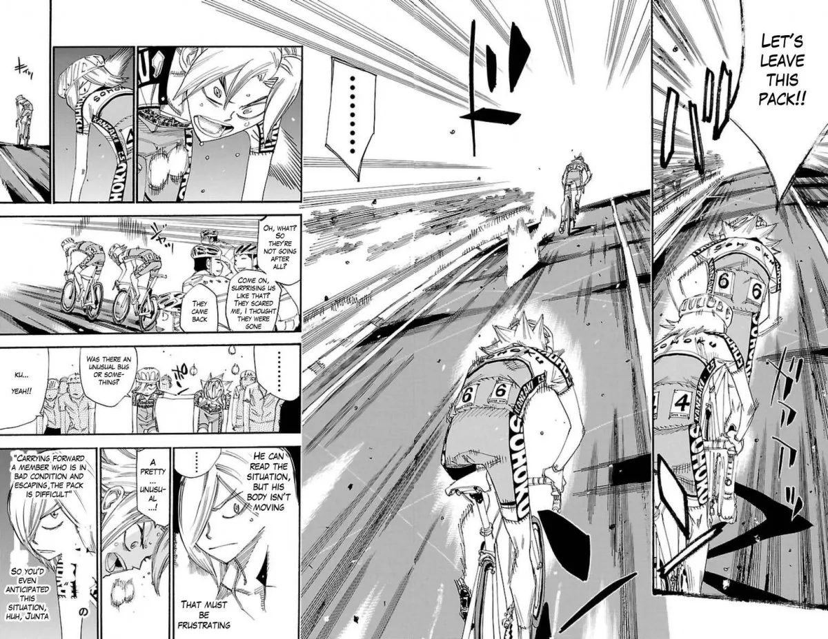 Yowamushi Pedal Zinmanga X Chapter 364 Page 14