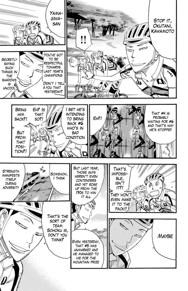 Yowamushi Pedal Zinmanga X Chapter 363 Page 16