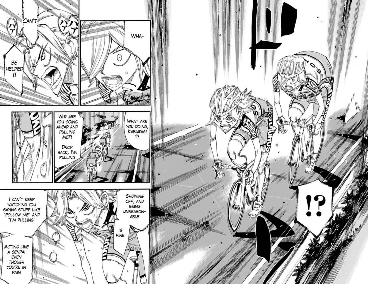 Yowamushi Pedal Zinmanga X Chapter 363 Page 17