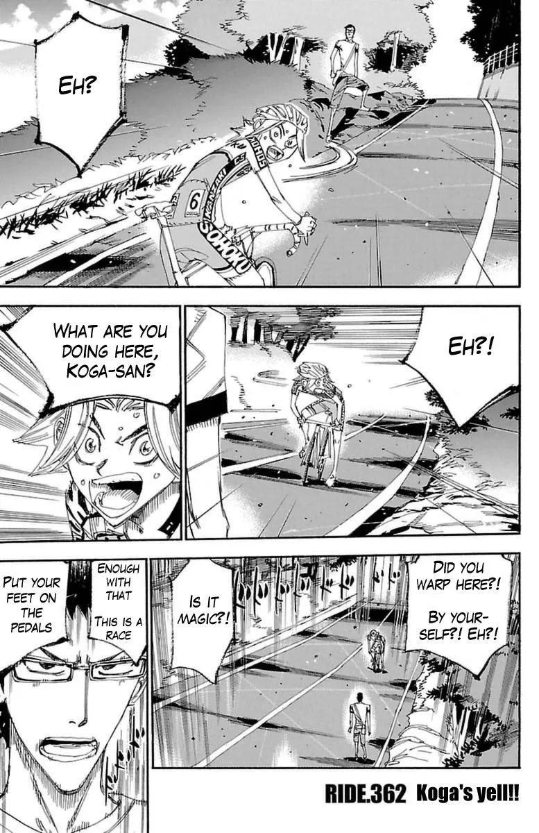 Yowamushi Pedal Zinmanga X Chapter 362 Page 1
