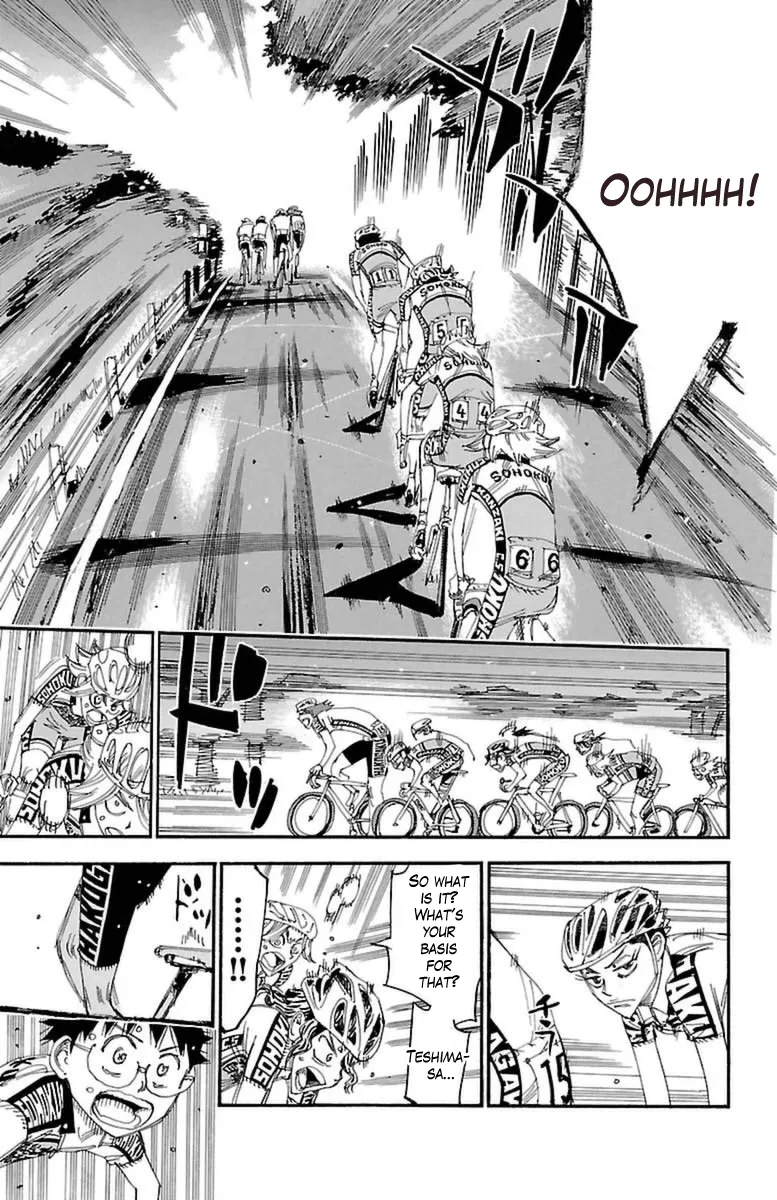 Yowamushi Pedal Zinmanga X Chapter 357 Page 21