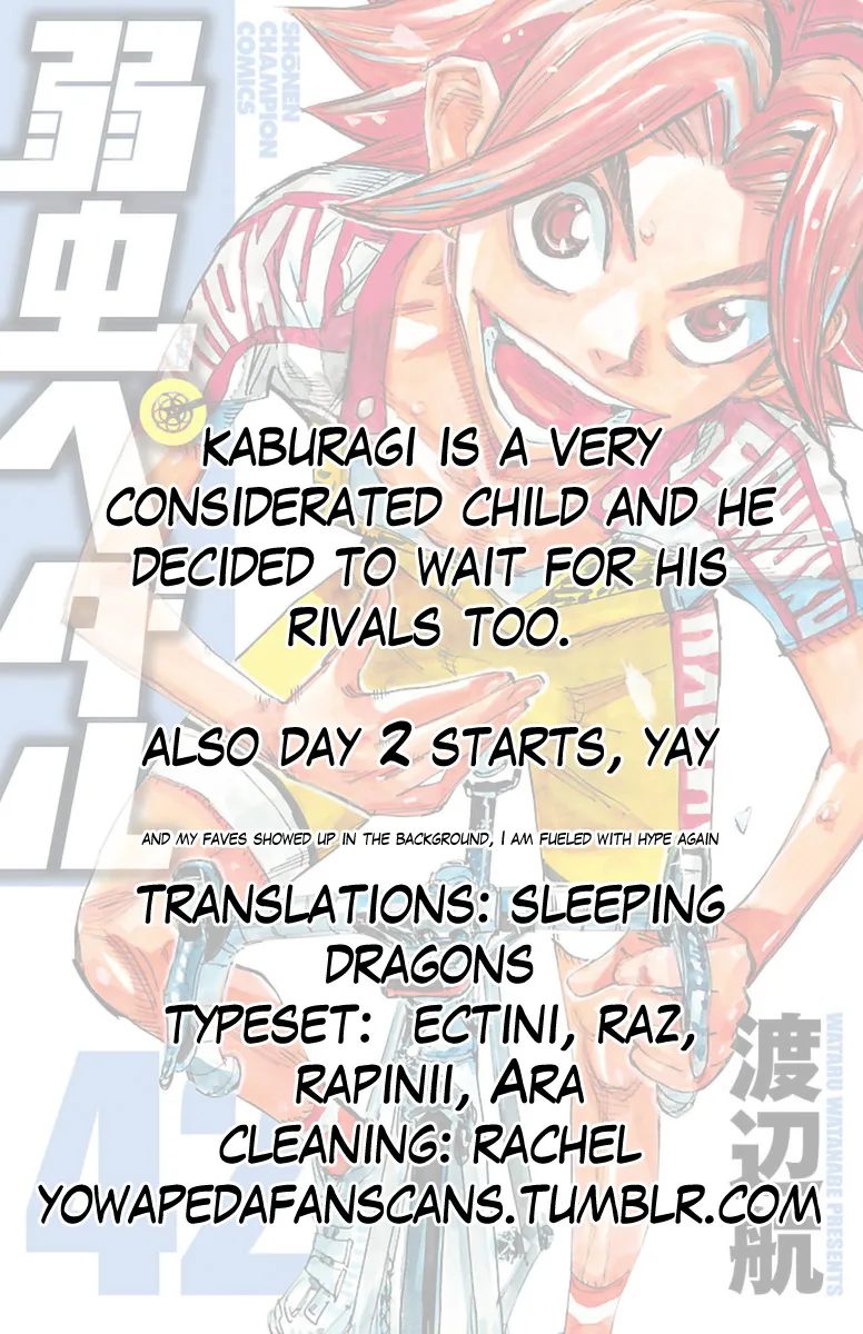 Yowamushi Pedal Zinmanga X Chapter 357 Page 30