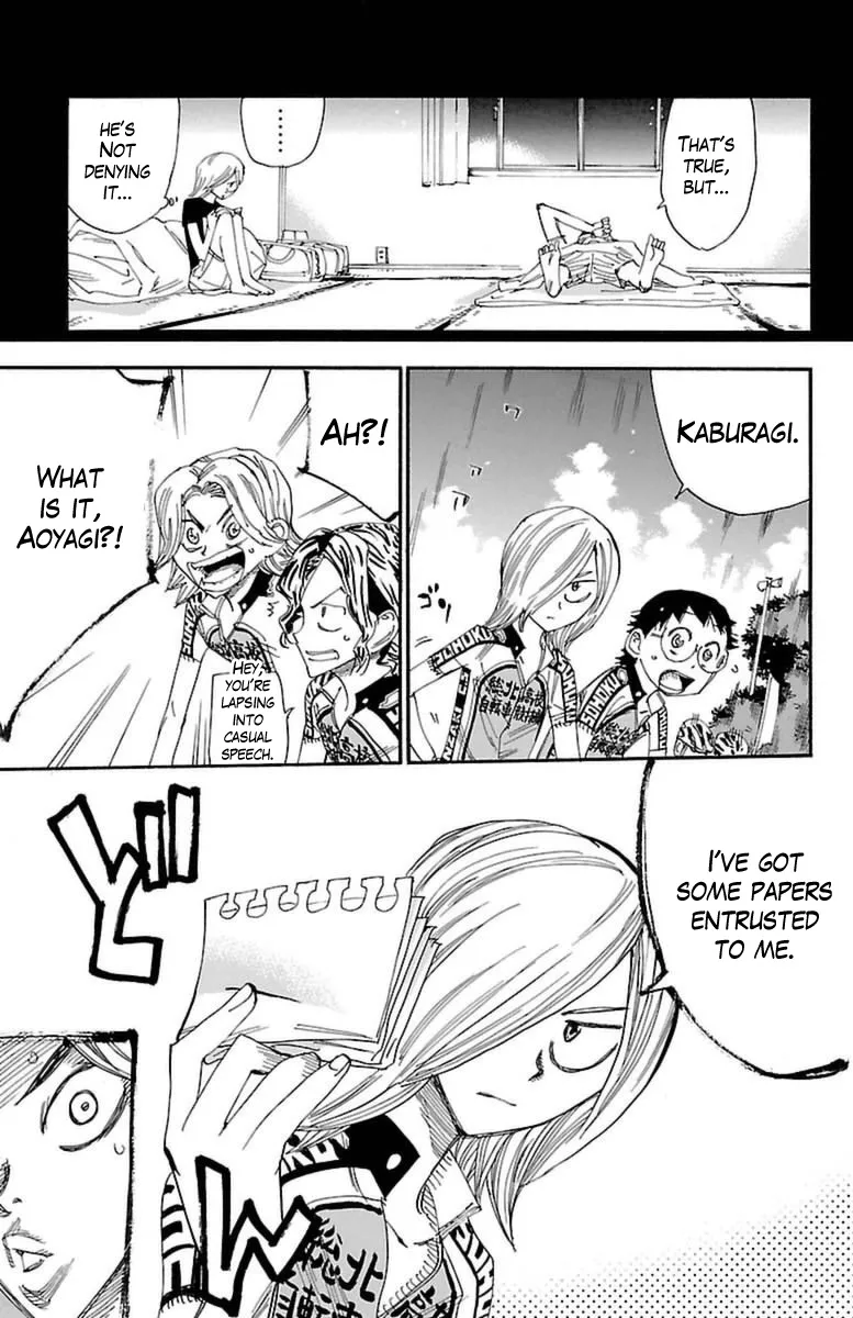 Yowamushi Pedal Zinmanga X Chapter 356 Page 14