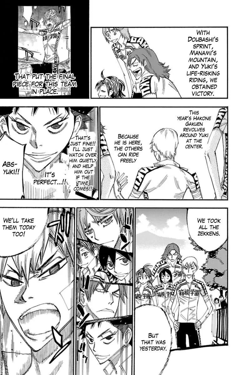Yowamushi Pedal Zinmanga X Chapter 355 Page 11