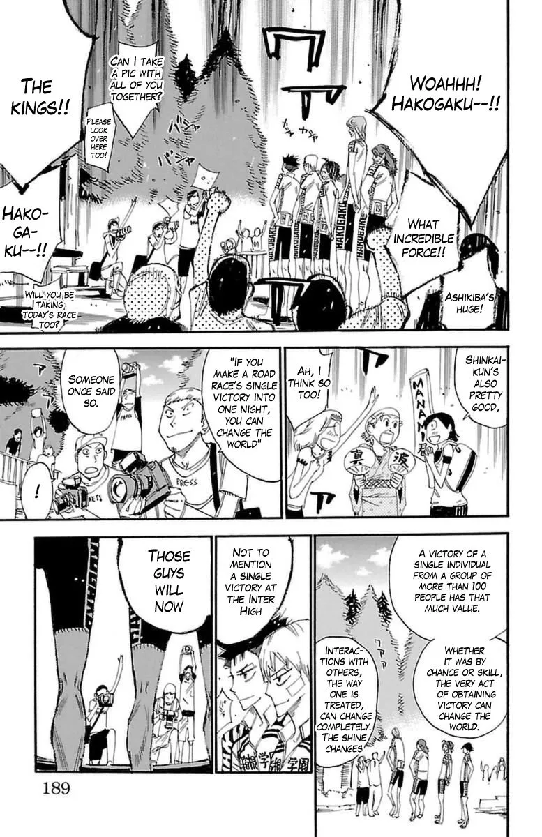 Yowamushi Pedal Zinmanga X Chapter 355 Page 13