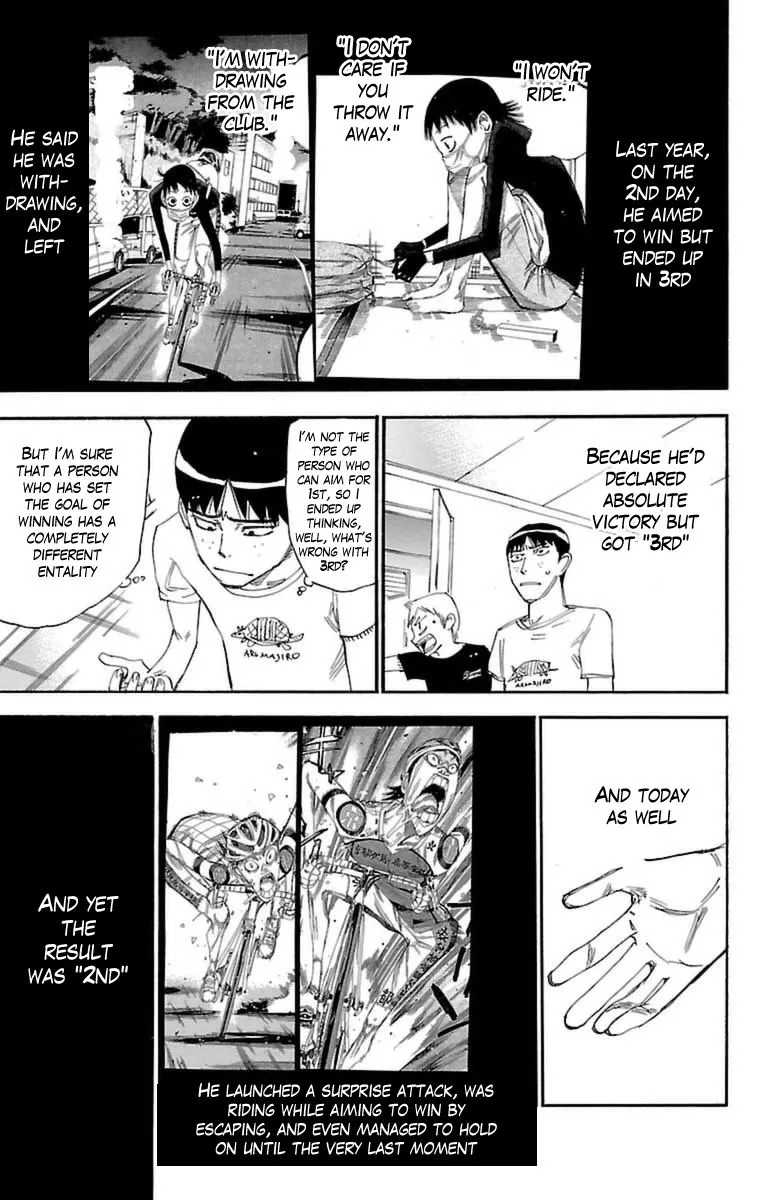 Yowamushi Pedal Zinmanga X Chapter 354 Page 3