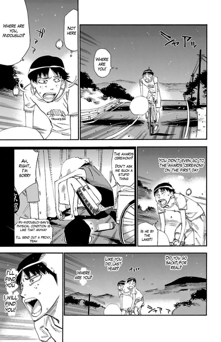 Yowamushi Pedal Zinmanga X Chapter 354 Page 9
