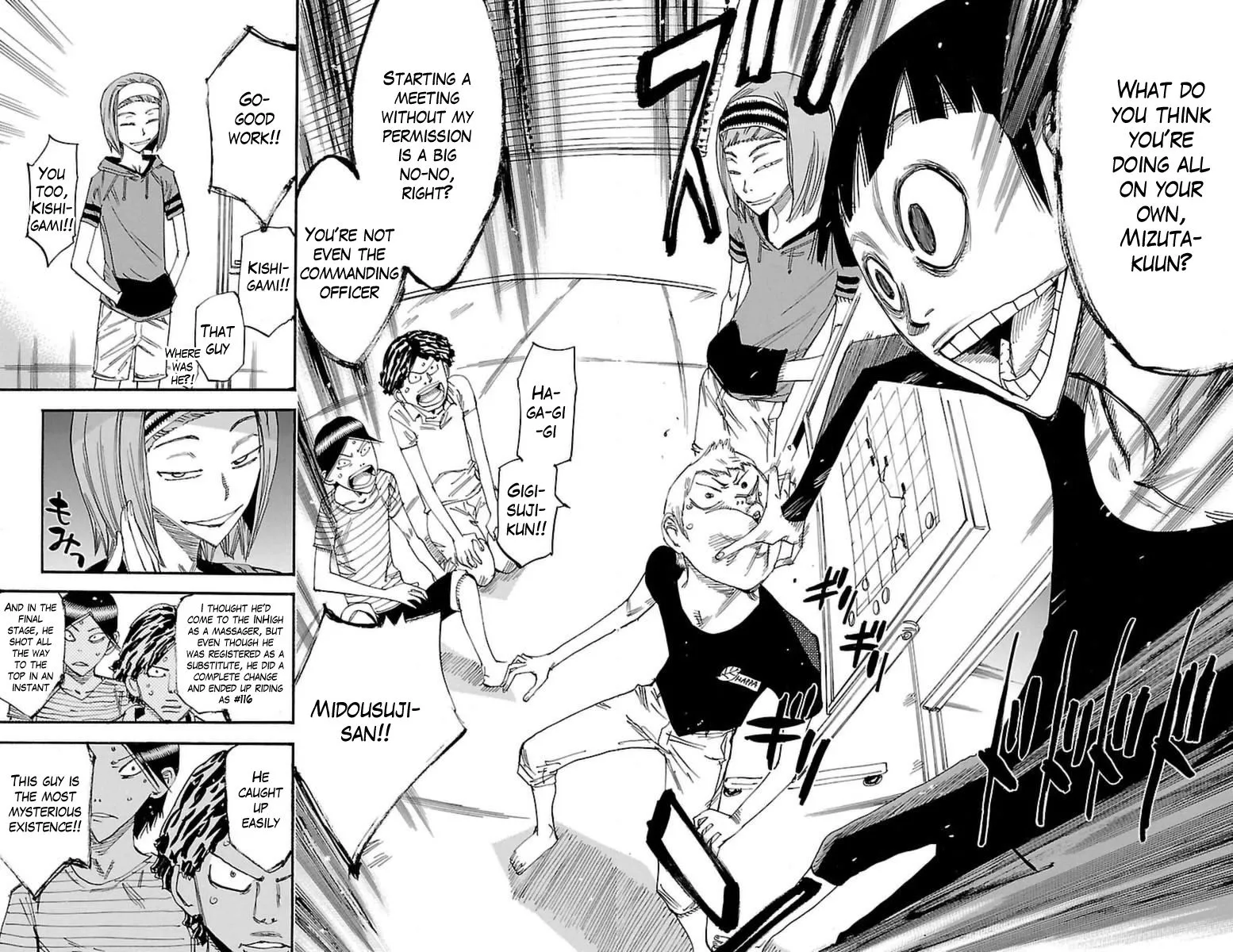 Yowamushi Pedal Zinmanga X Chapter 354 Page 14