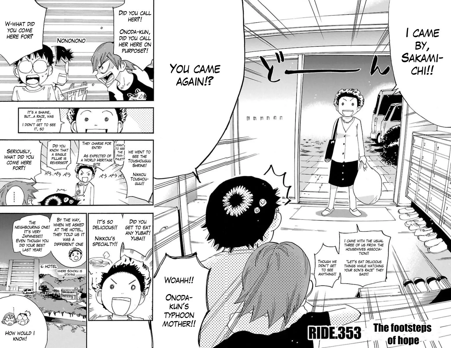 Yowamushi Pedal Zinmanga X Chapter 353 Page 4