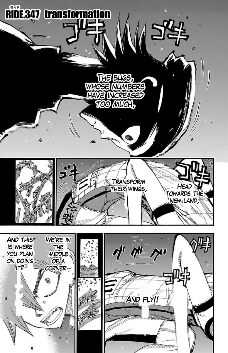 Yowamushi Pedal Zinmanga X Chapter 347 Page 1