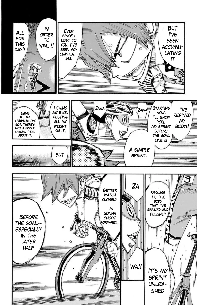 Yowamushi Pedal Zinmanga X Chapter 347 Page 10