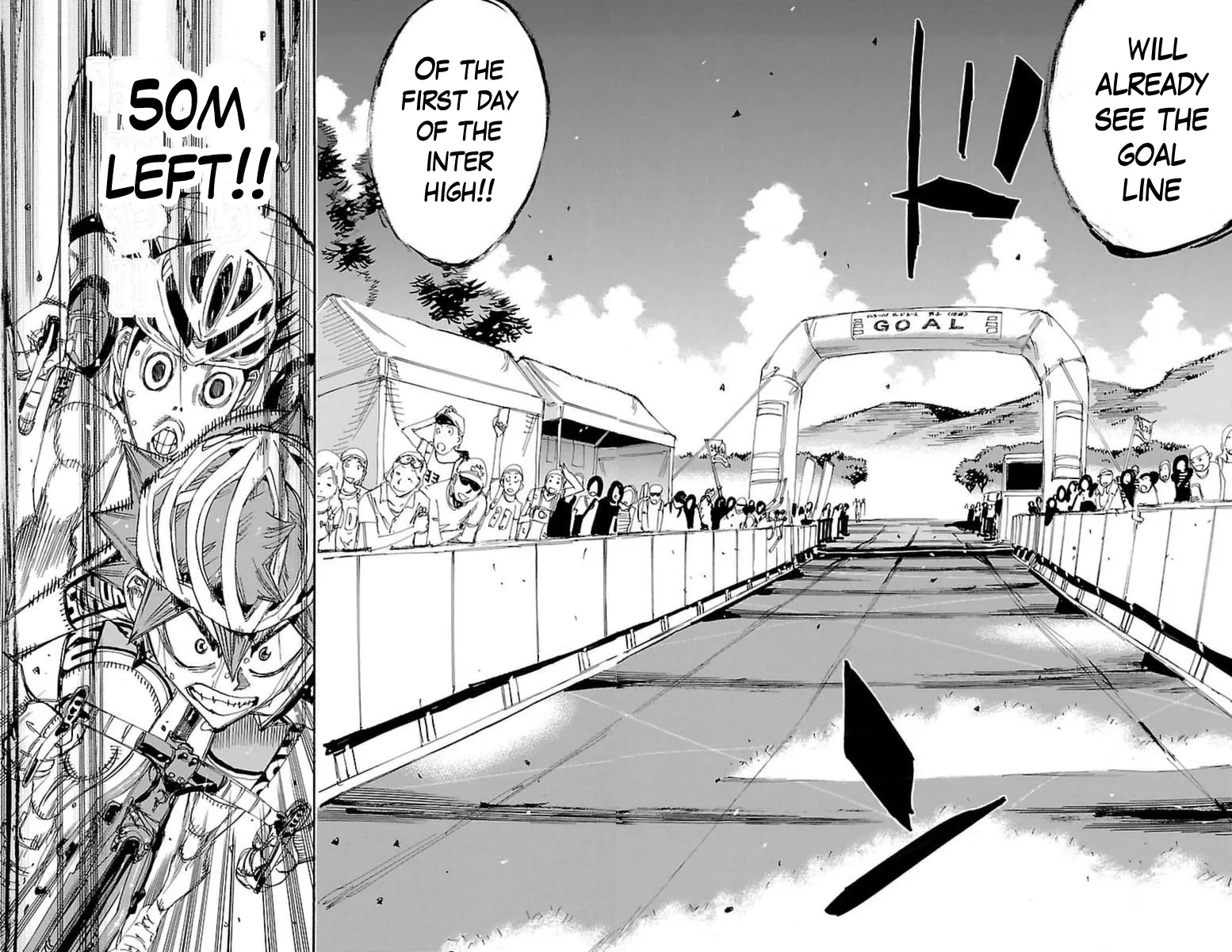 Yowamushi Pedal Zinmanga X Chapter 347 Page 12
