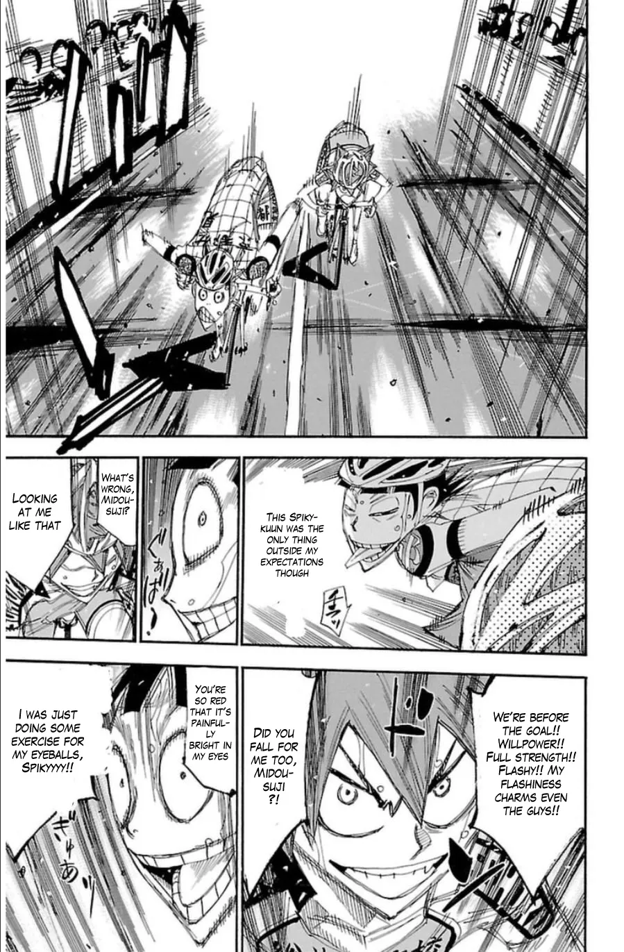 Yowamushi Pedal Zinmanga X Chapter 346 Page 8