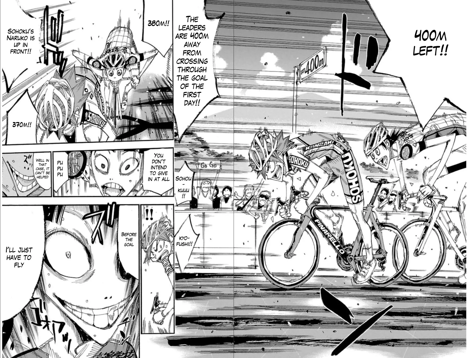 Yowamushi Pedal Zinmanga X Chapter 346 Page 13