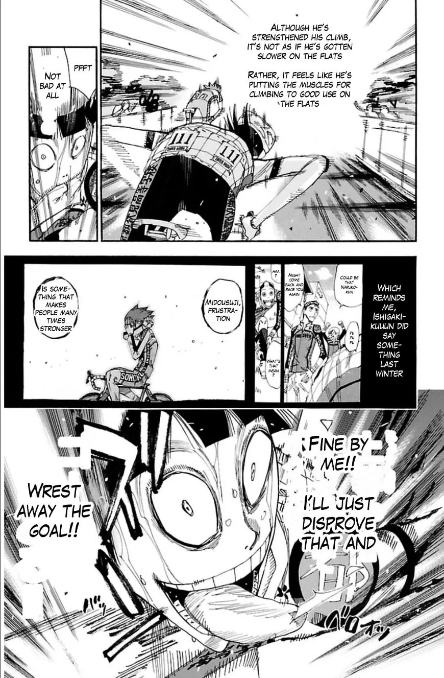 Yowamushi Pedal Zinmanga X Chapter 344 Page 12