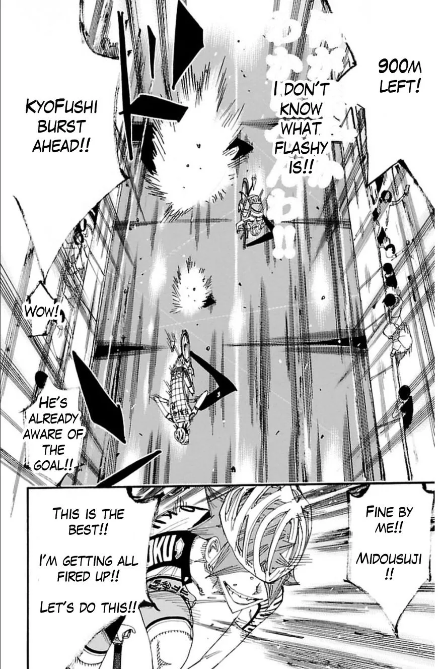 Yowamushi Pedal Zinmanga X Chapter 344 Page 15
