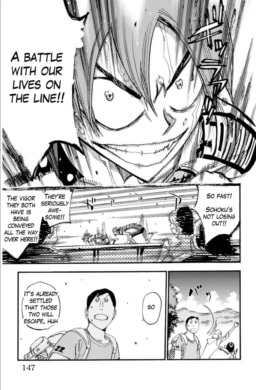 Yowamushi Pedal Zinmanga X Chapter 344 Page 16