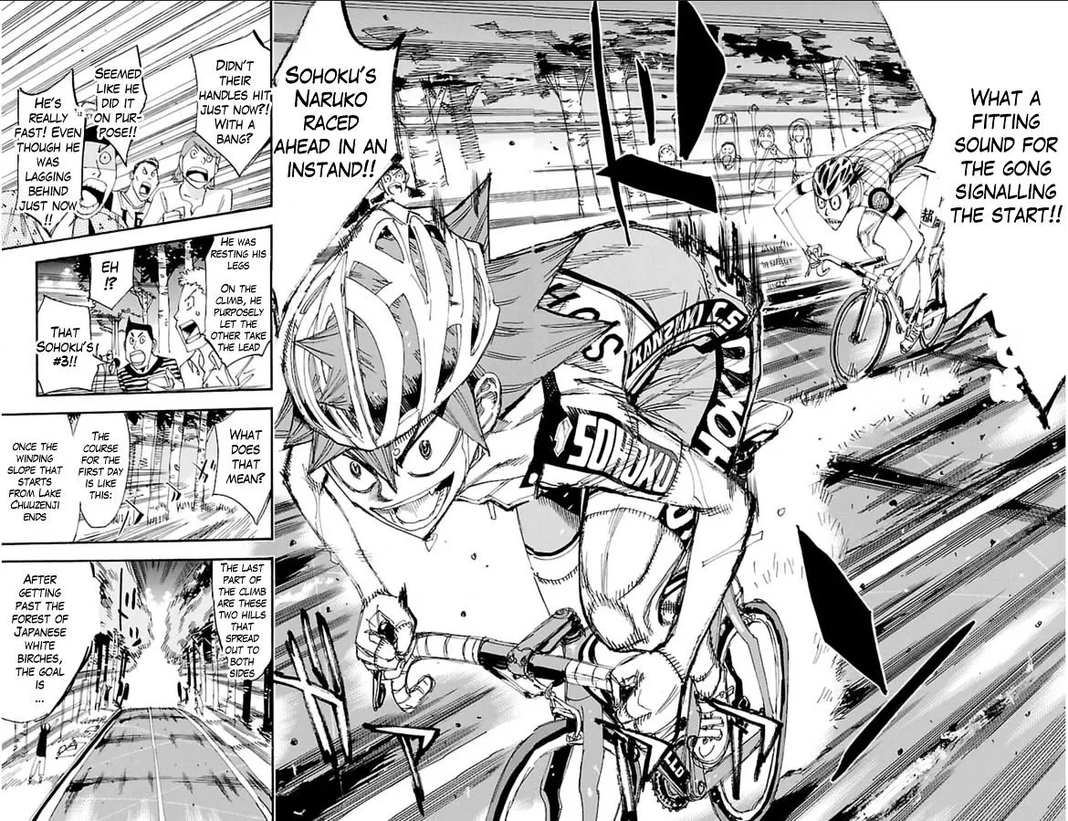Yowamushi Pedal Zinmanga X Chapter 343 Page 8
