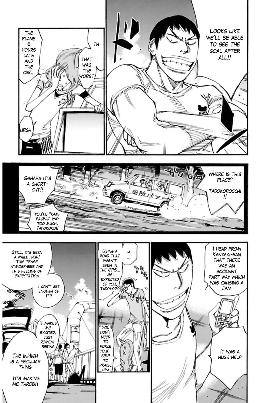 Yowamushi Pedal Zinmanga X Chapter 343 Page 15