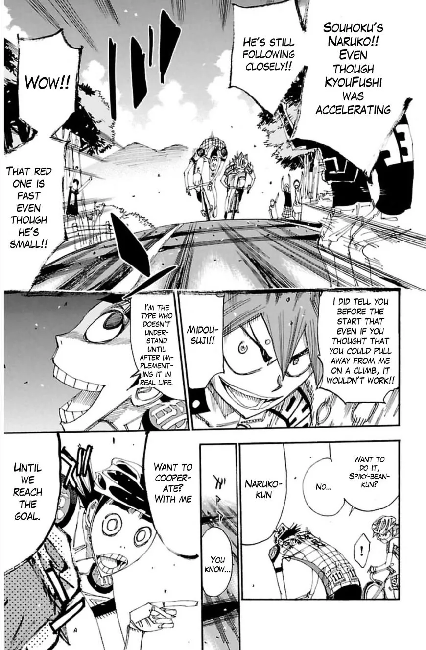 Yowamushi Pedal Zinmanga X Chapter 341 Page 9