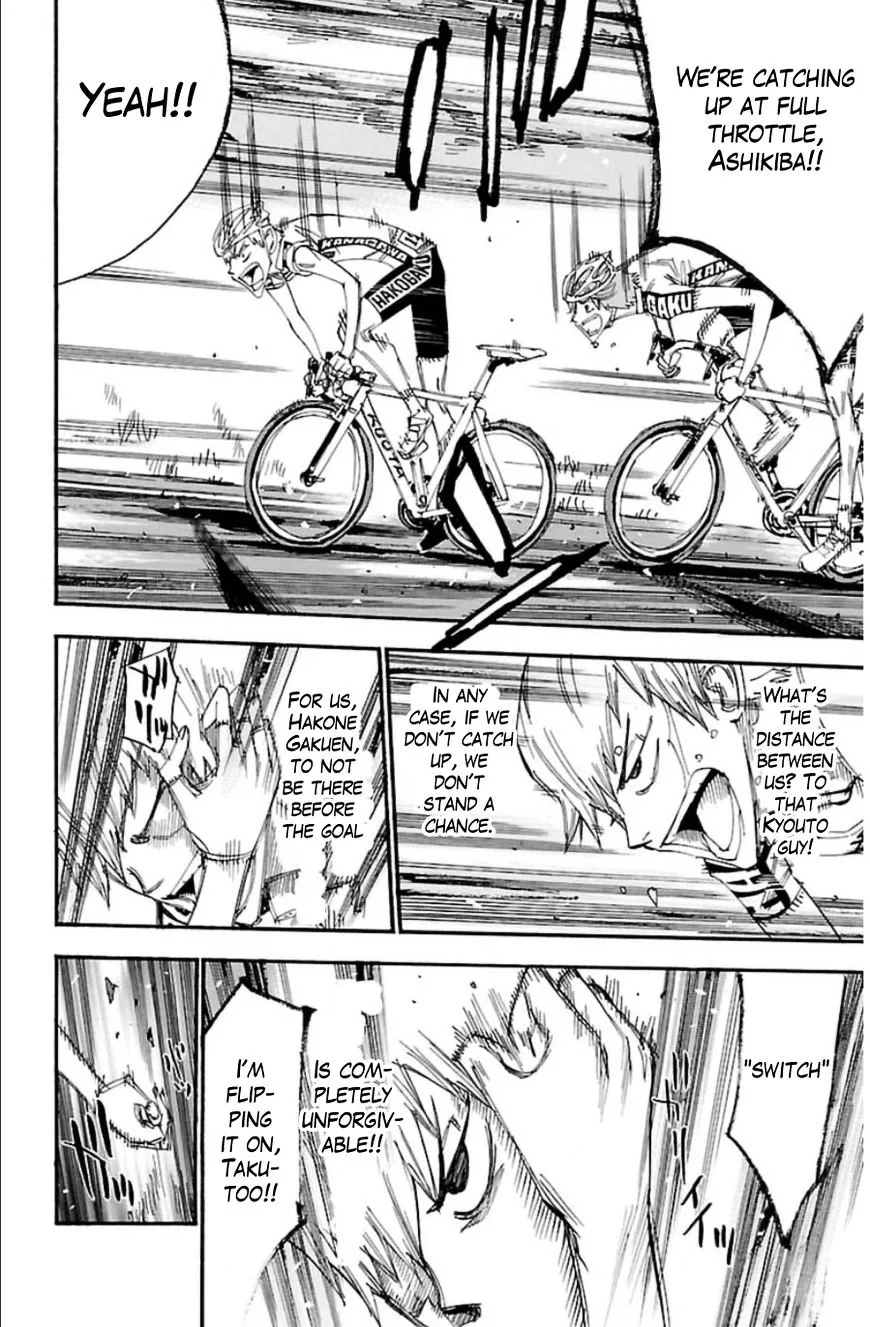 Yowamushi Pedal Zinmanga X Chapter 341 Page 16