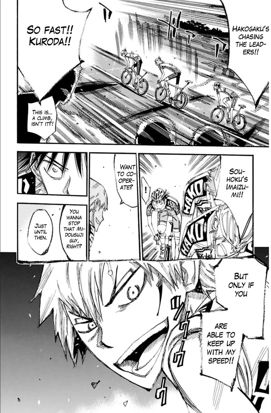 Yowamushi Pedal Zinmanga X Chapter 341 Page 18