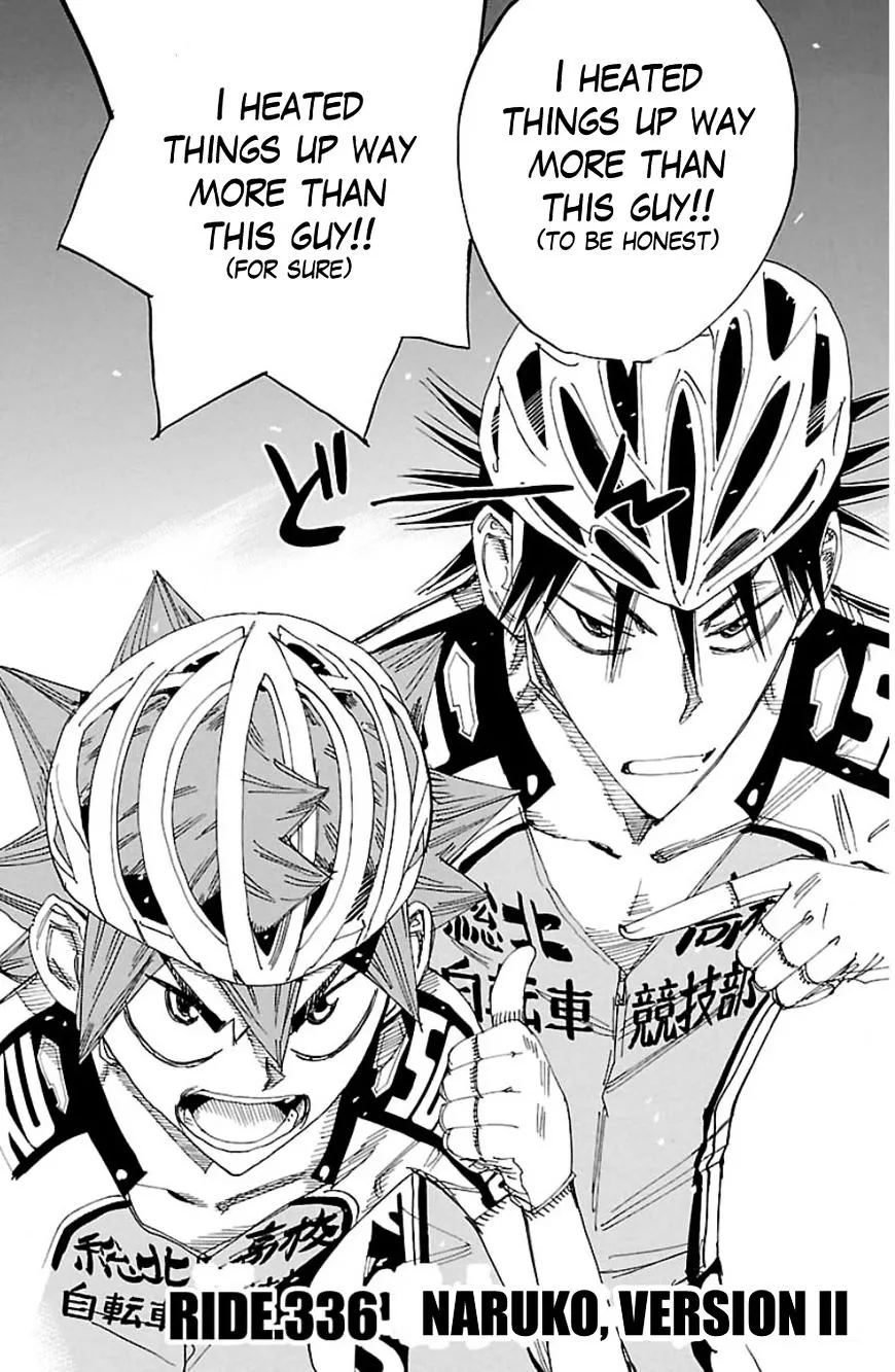 Yowamushi Pedal Zinmanga X Chapter 336 Page 2