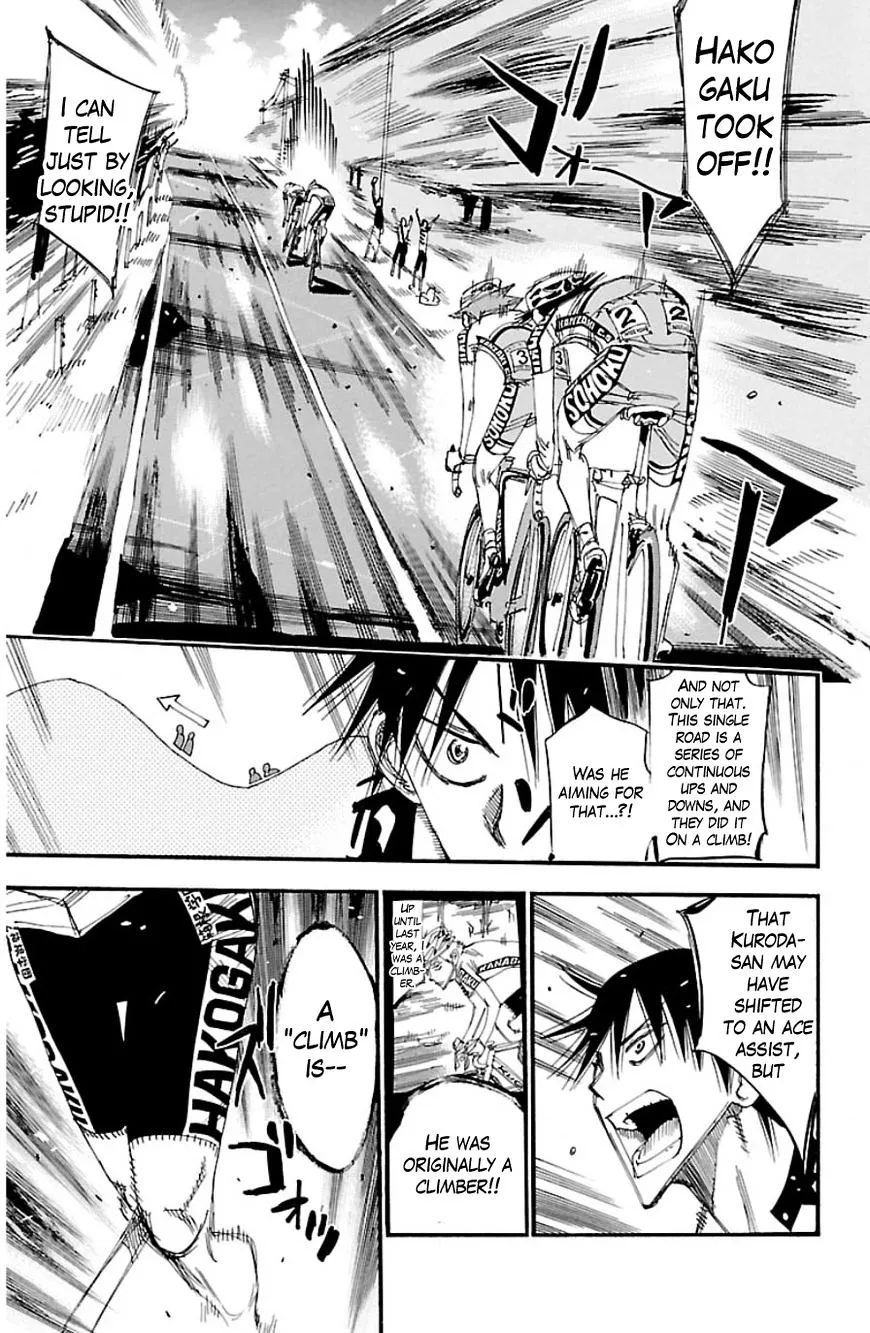 Yowamushi Pedal Zinmanga X Chapter 336 Page 5