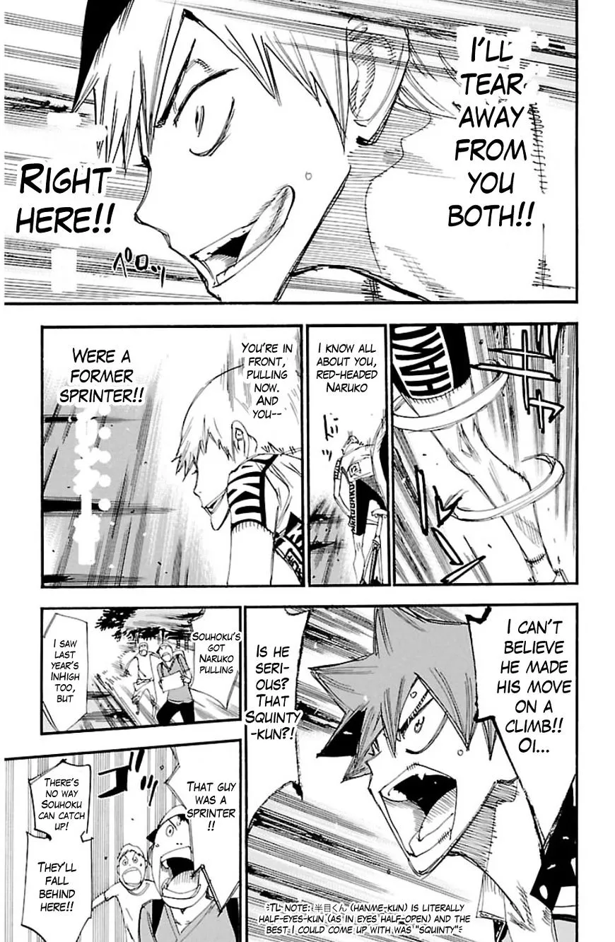 Yowamushi Pedal Zinmanga X Chapter 336 Page 7