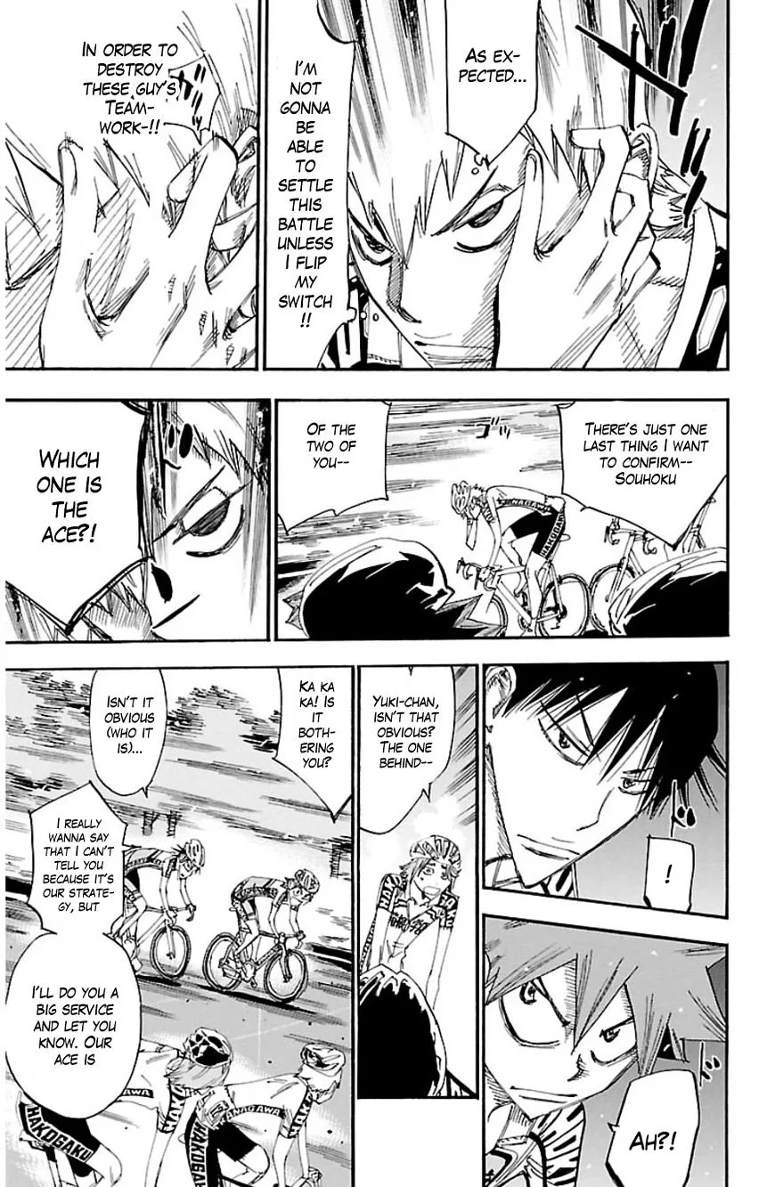 Yowamushi Pedal Zinmanga X Chapter 336 Page 17