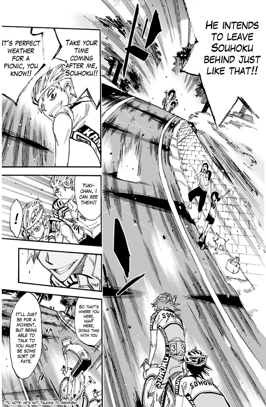 Yowamushi Pedal Zinmanga X Chapter 335 Page 8