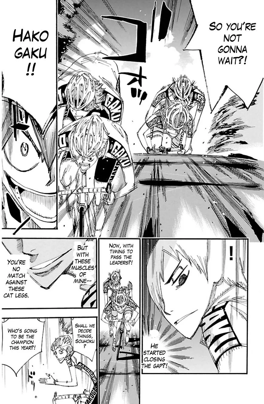 Yowamushi Pedal Zinmanga X Chapter 335 Page 16