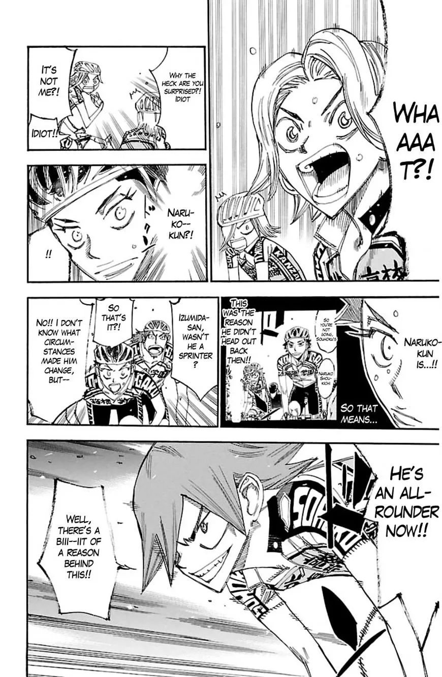 Yowamushi Pedal Zinmanga X Chapter 333 Page 18