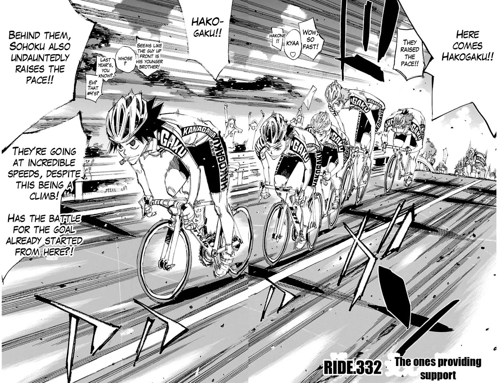 Yowamushi Pedal Zinmanga X Chapter 332 Page 2