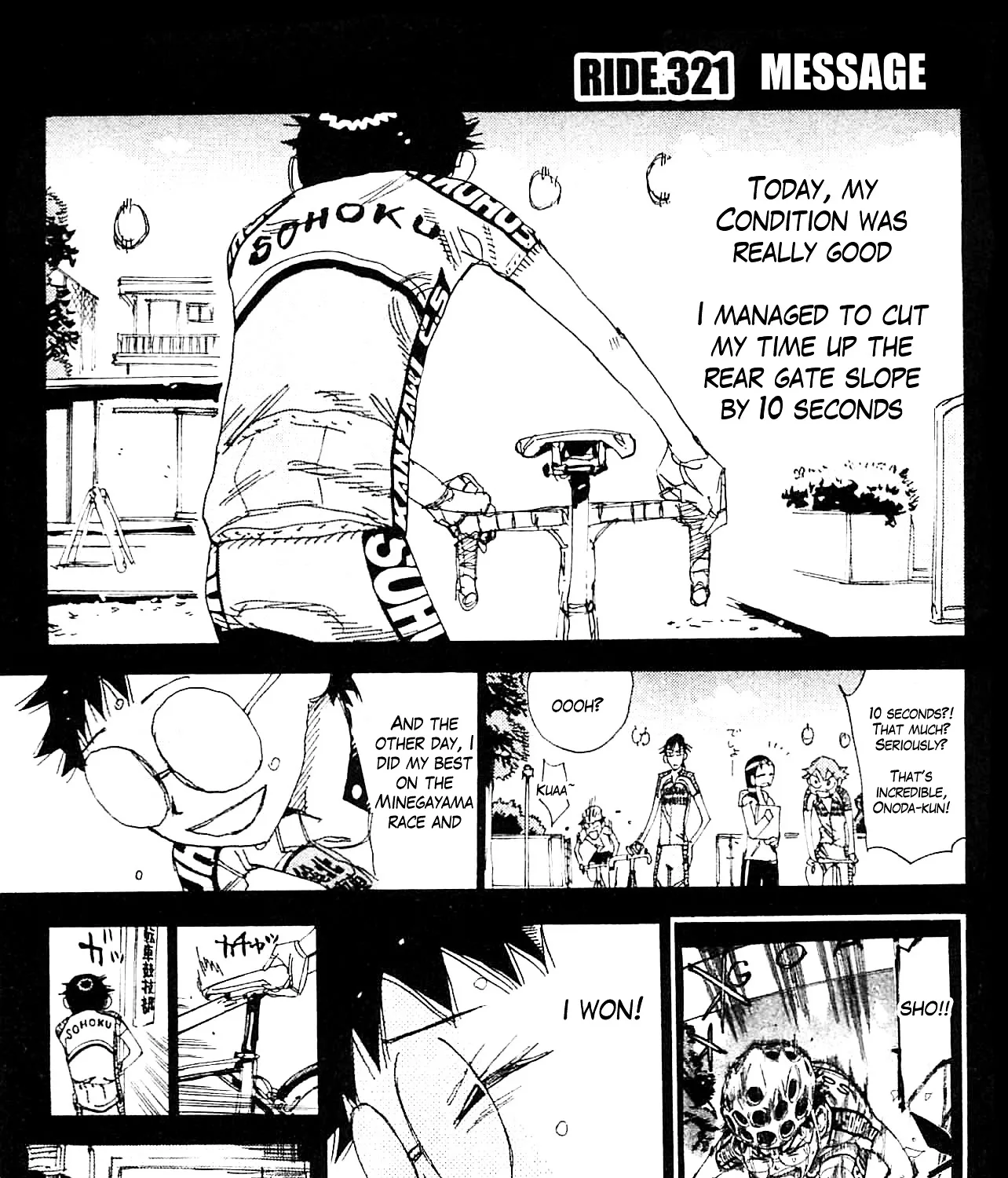 Yowamushi Pedal Zinmanga X Chapter 321 Page 3