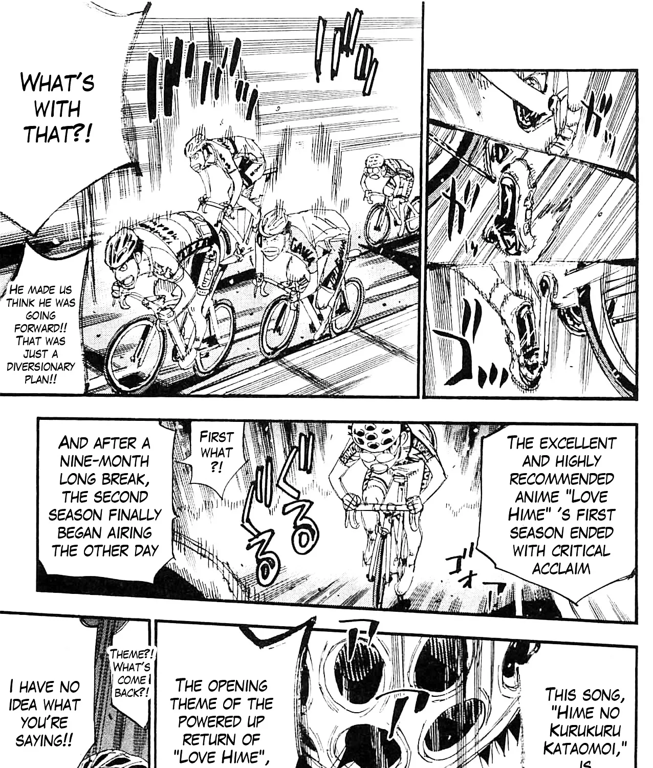 Yowamushi Pedal Zinmanga X Chapter 321 Page 31