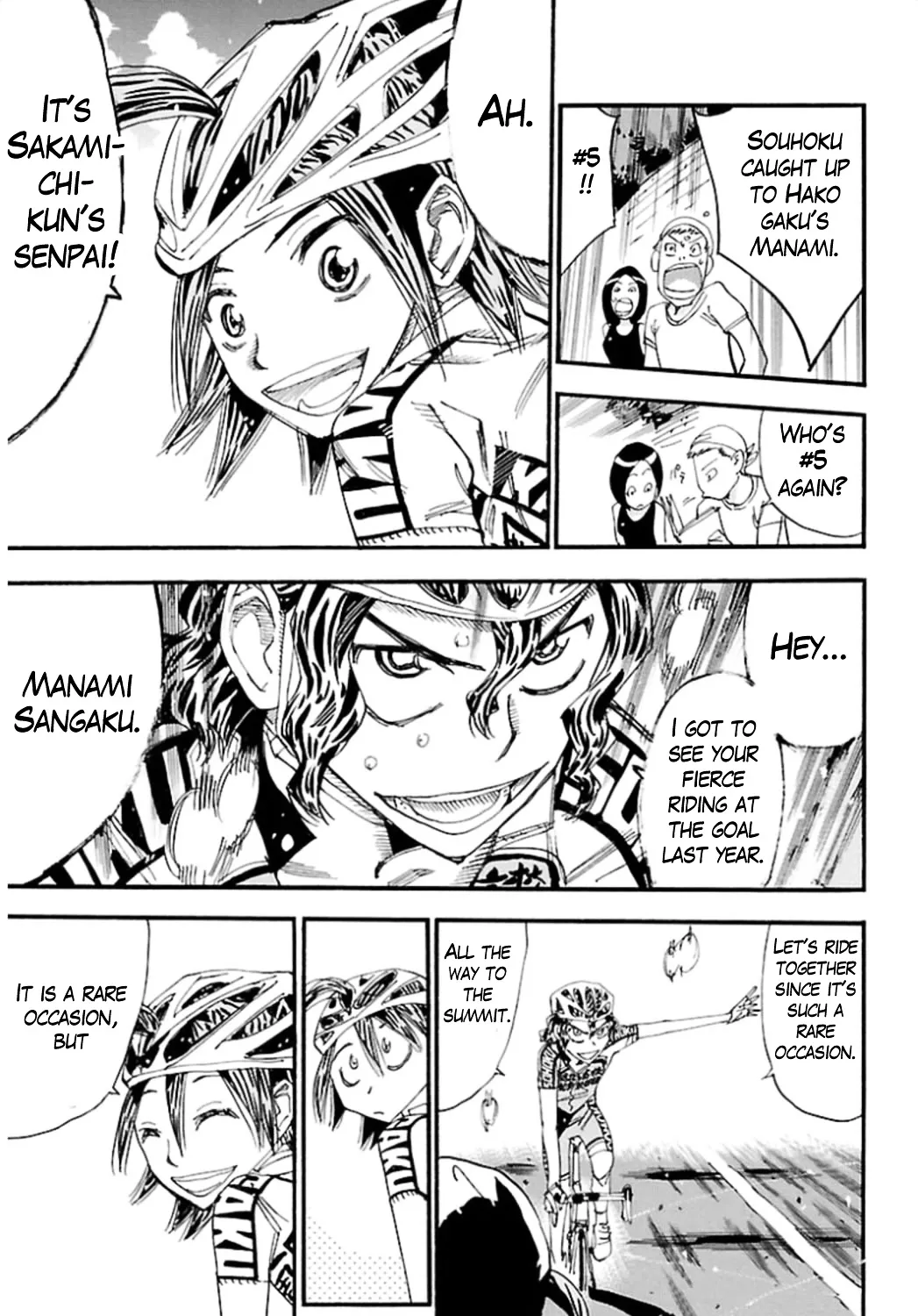 Yowamushi Pedal Zinmanga X Chapter 318 Page 21