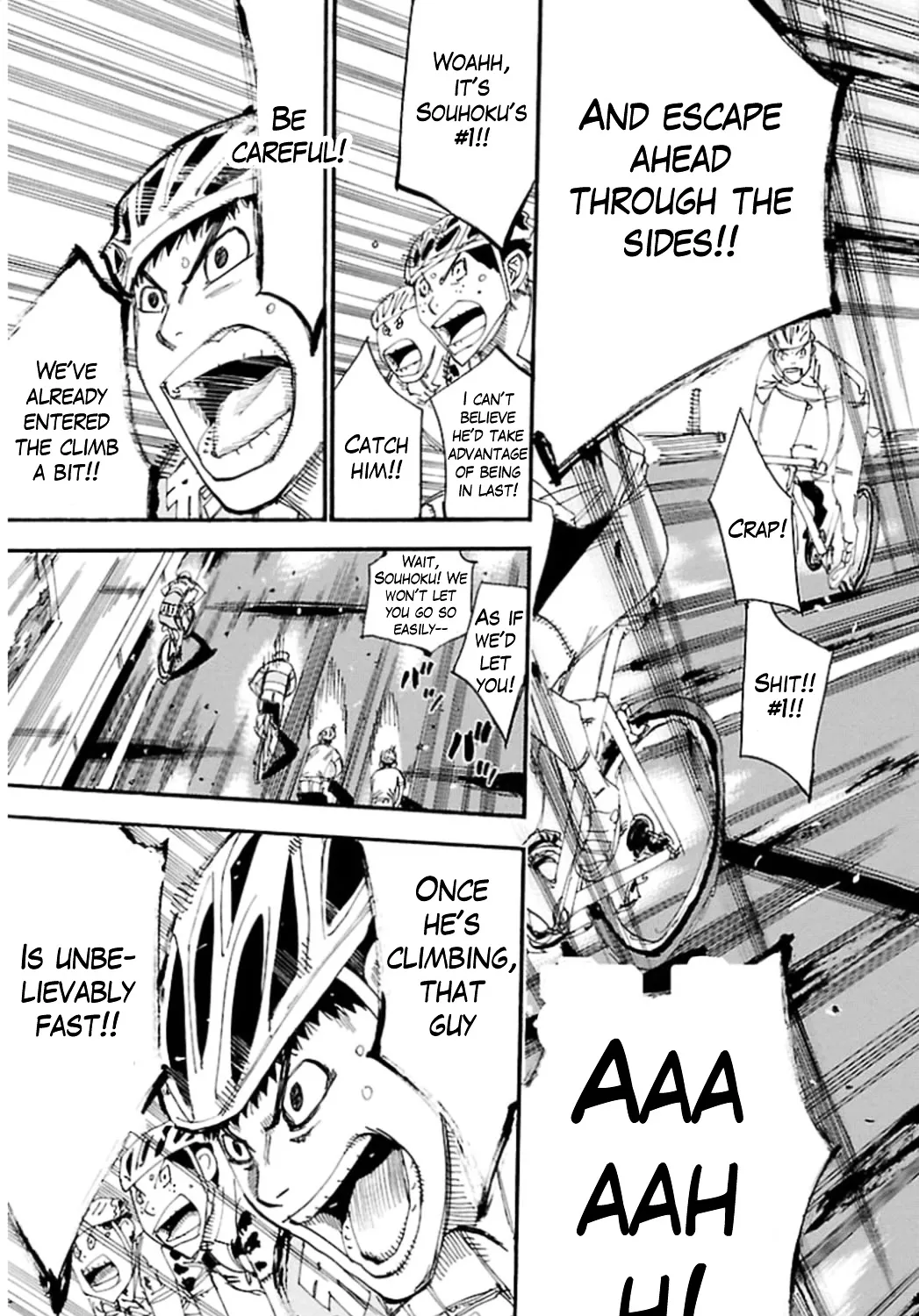 Yowamushi Pedal Zinmanga X Chapter 317 Page 17