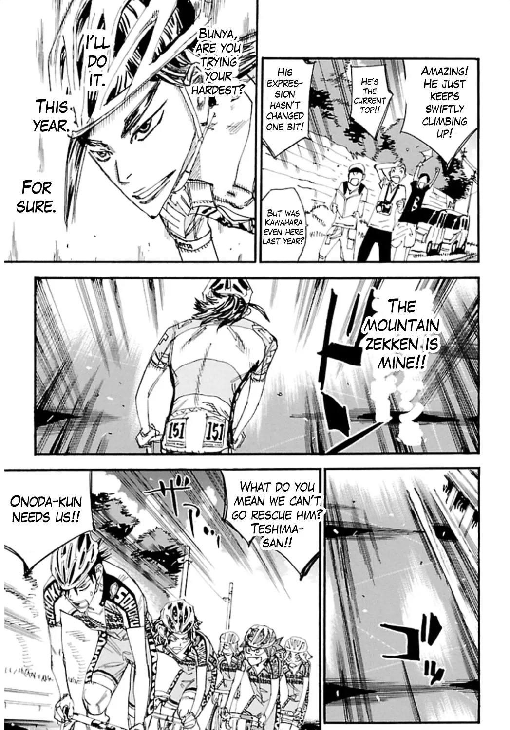 Yowamushi Pedal Zinmanga X Chapter 317 Page 33