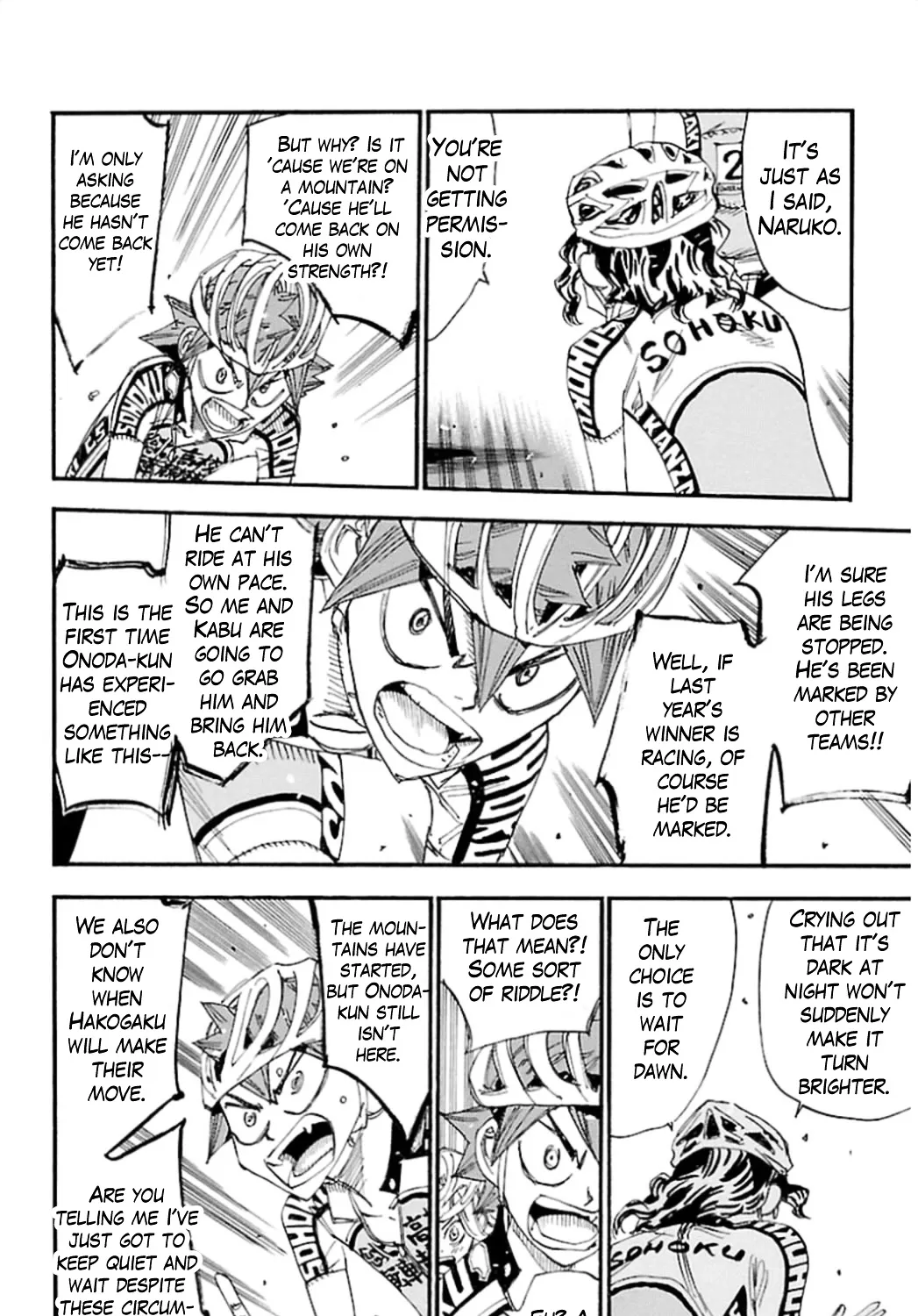 Yowamushi Pedal Zinmanga X Chapter 317 Page 35