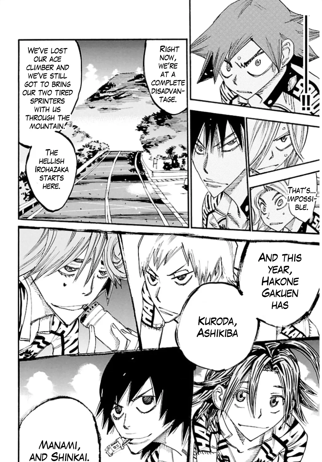Yowamushi Pedal Zinmanga X Chapter 317 Page 39