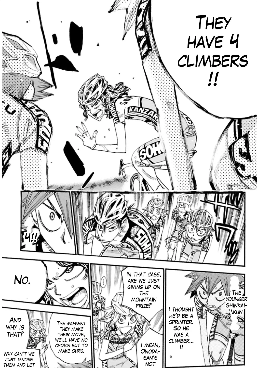 Yowamushi Pedal Zinmanga X Chapter 317 Page 41