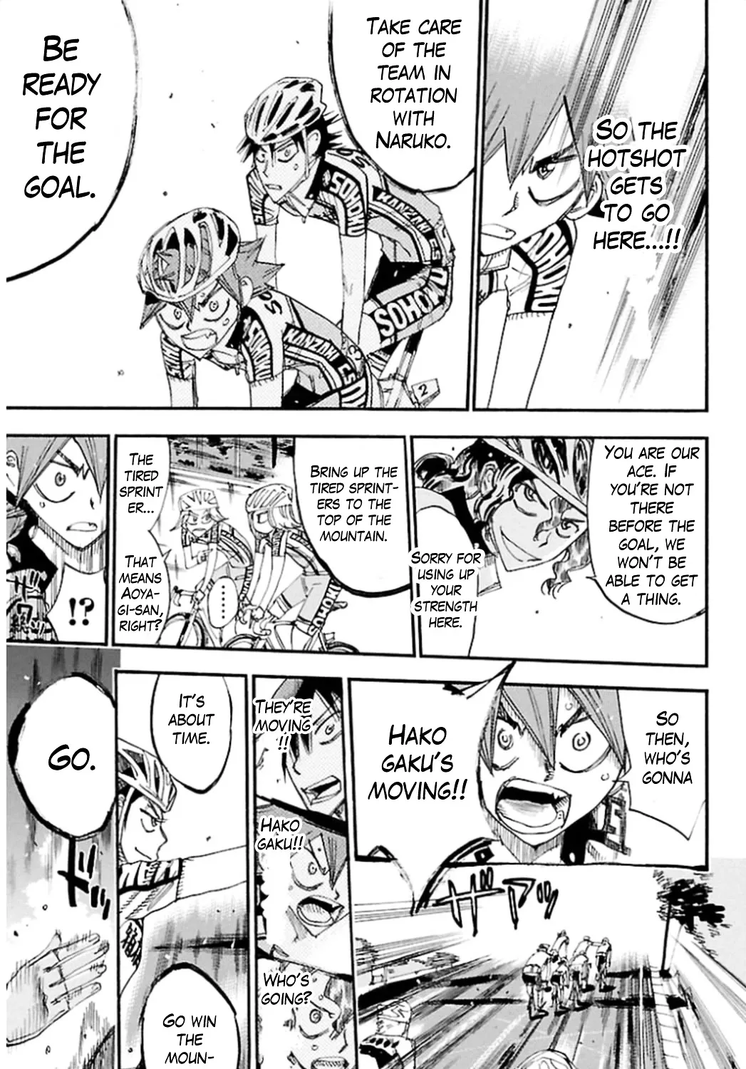 Yowamushi Pedal Zinmanga X Chapter 317 Page 45