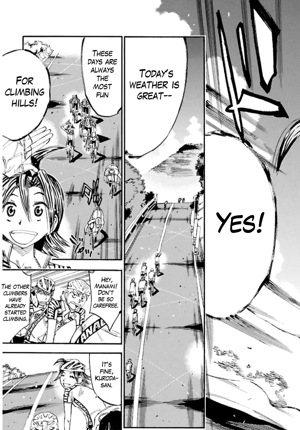 Yowamushi Pedal Zinmanga X Chapter 317 Page 49