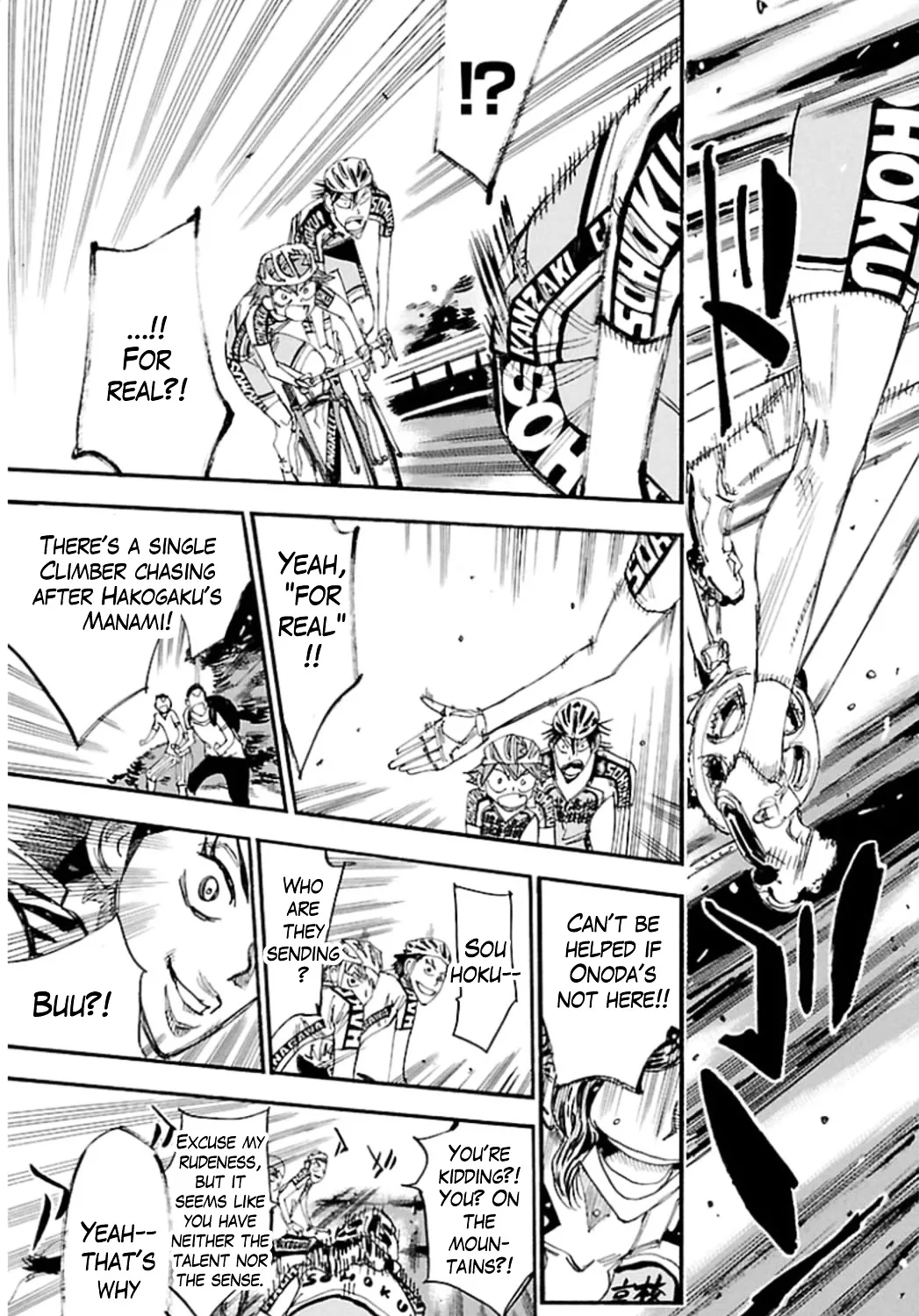 Yowamushi Pedal Zinmanga X Chapter 317 Page 53