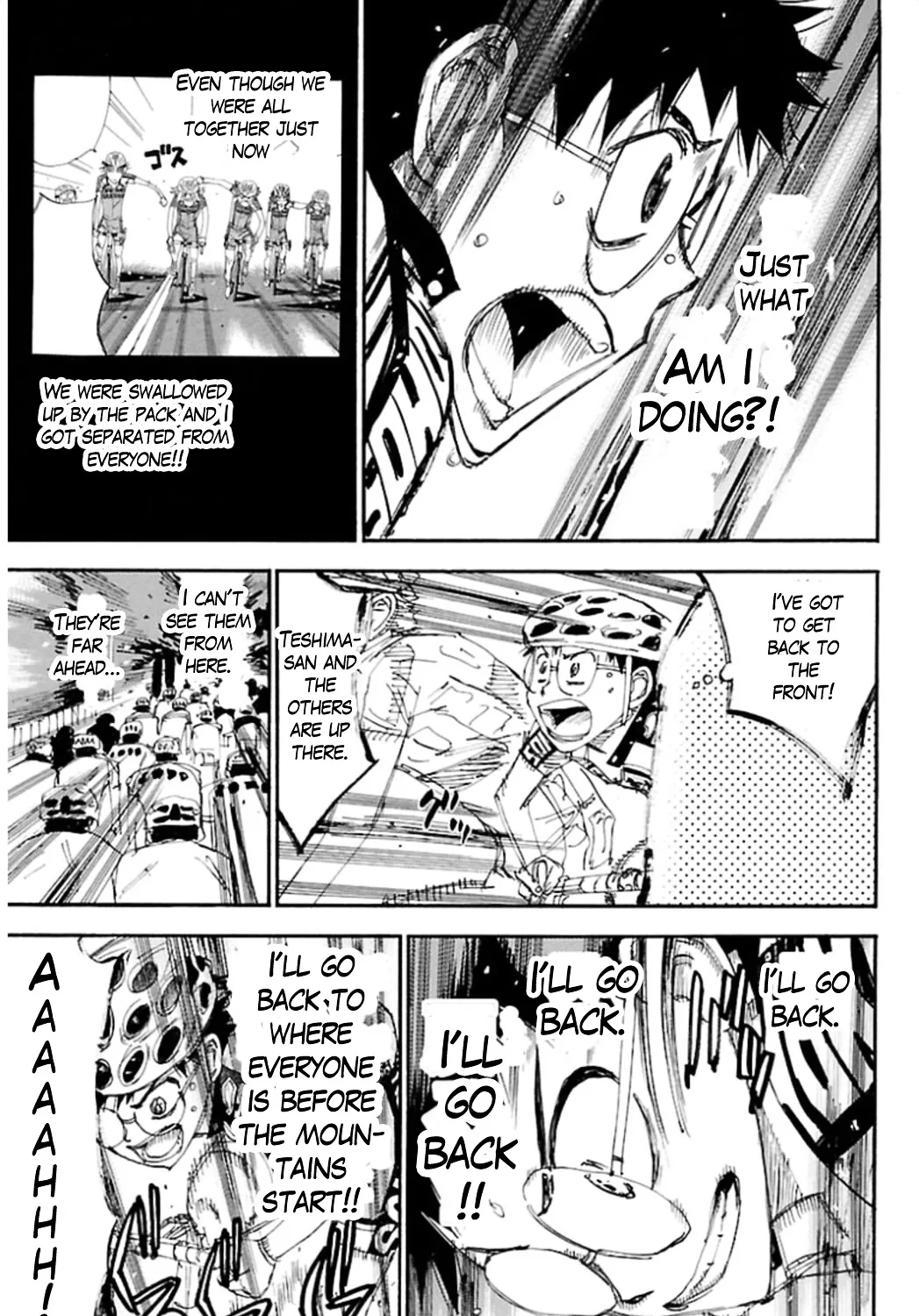 Yowamushi Pedal Zinmanga X Chapter 316 Page 13
