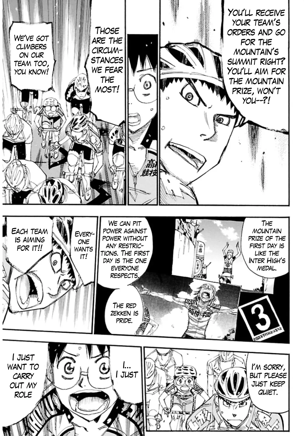 Yowamushi Pedal Zinmanga X Chapter 316 Page 17