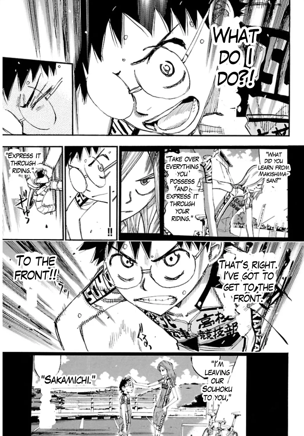 Yowamushi Pedal Zinmanga X Chapter 316 Page 21